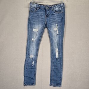 Blue Republic Skinny Distressed Womens Jeans Size 5 Slow Rise